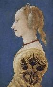 Portrait of a lady in yellow, Alessio Baldovinetti